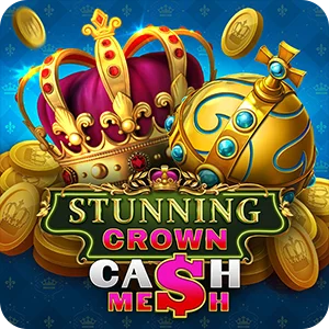 STUNNING CROWN CASH MESH