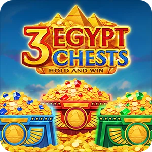 3 EGYPT CHESTS