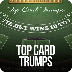 TOP CARD TRUMPS (CASINO WAR)