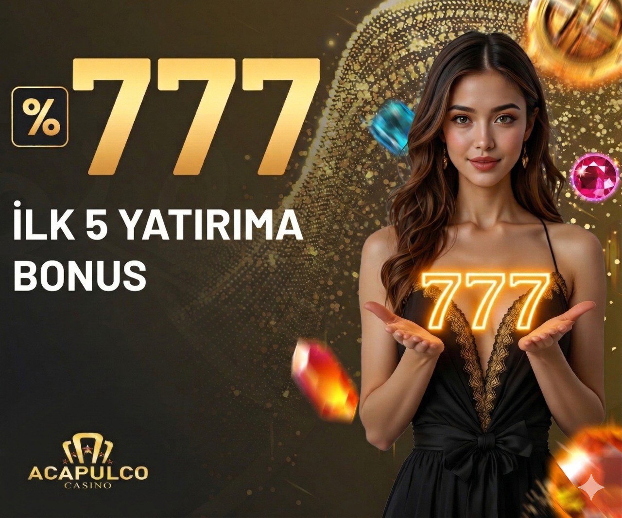 %777 İlk 5 Yatırıma Bonus